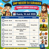 JADWAL KEGIATAN HARI KE-4 MPLS RAMAH SMPN 54 SURABAYA